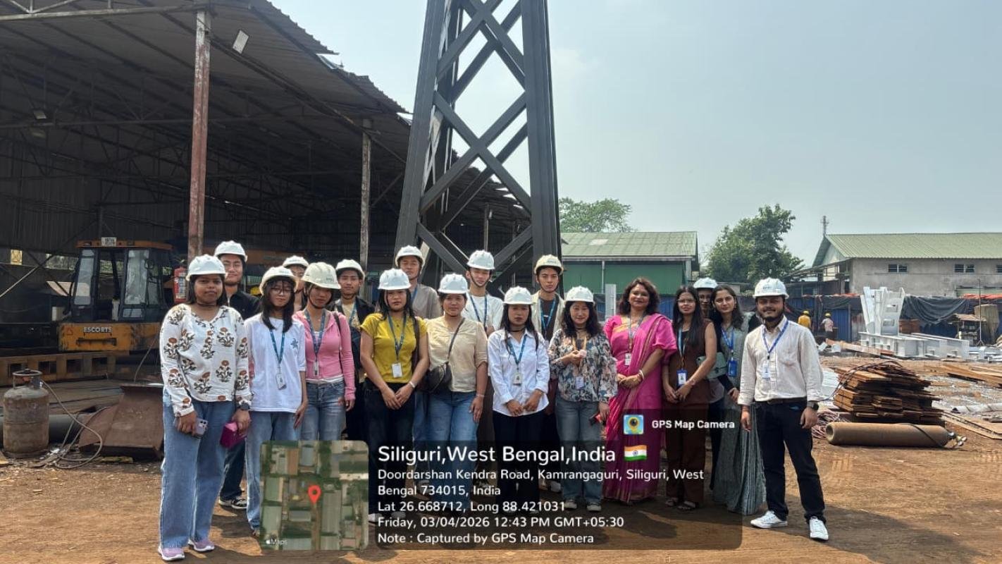 Industrial Visit of the students of Nagaland Tetso Collage, Nagaland held on 03.04.2026
